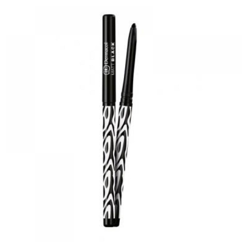 Dermacol Black Sensation Matt Black tužka na oči black 0.35 g
