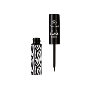 Dermacol Black Sensation Ultra Black tekuté oční linky odstín Black 2.8 ml