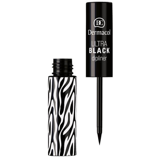 Dermacol Black Sensation Ultra Black tekuté oční linky odstín Black 2.8 ml