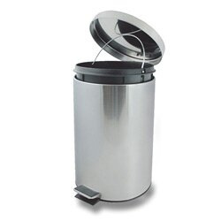 Metal - pedálový odpadkový koš - 5 l, výška 28 cm