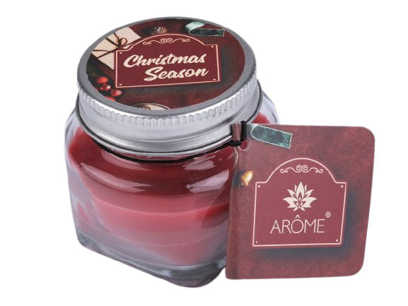 ARÔME - Vánoční sezona  Dárková svíčka se jmenovkou 28 g