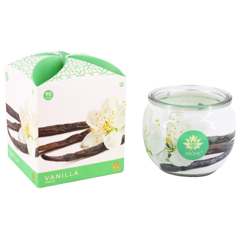 ARÔME - Vanilka  Vonná svíčka 90 g