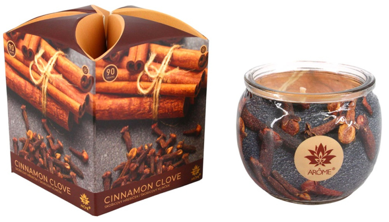 Arôme Vonná svíčka Cinnamon Clove 90 g