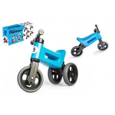 Odrážedlo Funny Wheels Rider Sport 2v1 v krabici – Modré