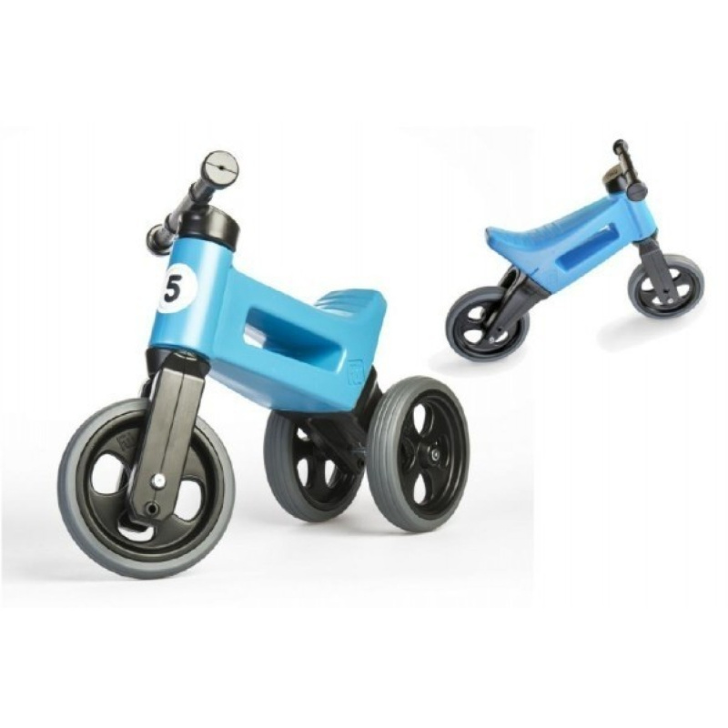 Odrážedlo Funny Wheels Rider Sport 2v1 v krabici – Modré