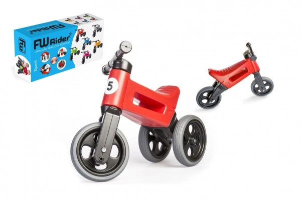 FUNNY WHEELS Rider Sport 2v1 červené
