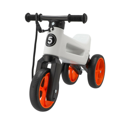 Funny Wheels Rider SuperSport 2v1 bílé/oranžové