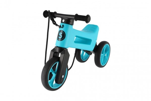 Teddies Odrážedlo FUNNY WHEELS Rider SuperSport 2v1 s popruhem tyrkys