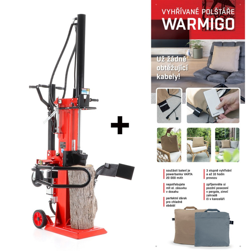 VeGA LV1110PRO VARIO - štípač dřeva 11t (400 V)