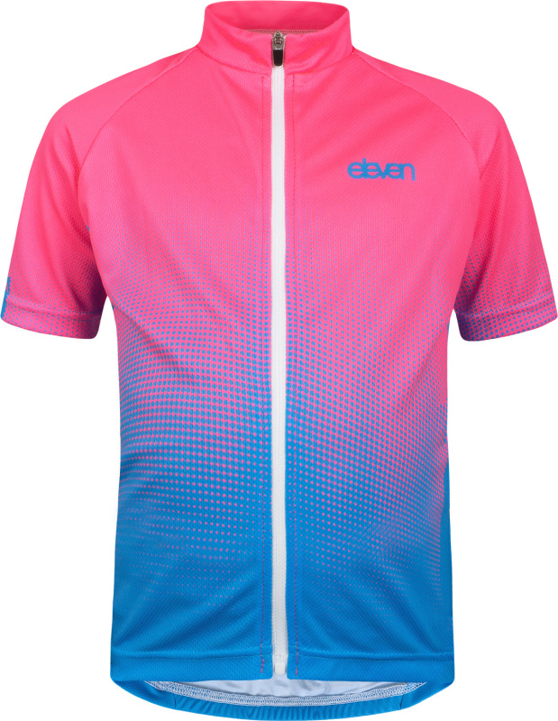 Dětský cyklistický dres ELEVEN Neo Pink Velikost: 152-158