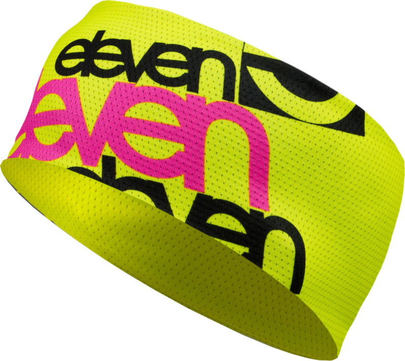 Sportovní čelenka ELEVEN Silver EVN Fluo Velikost: UNI