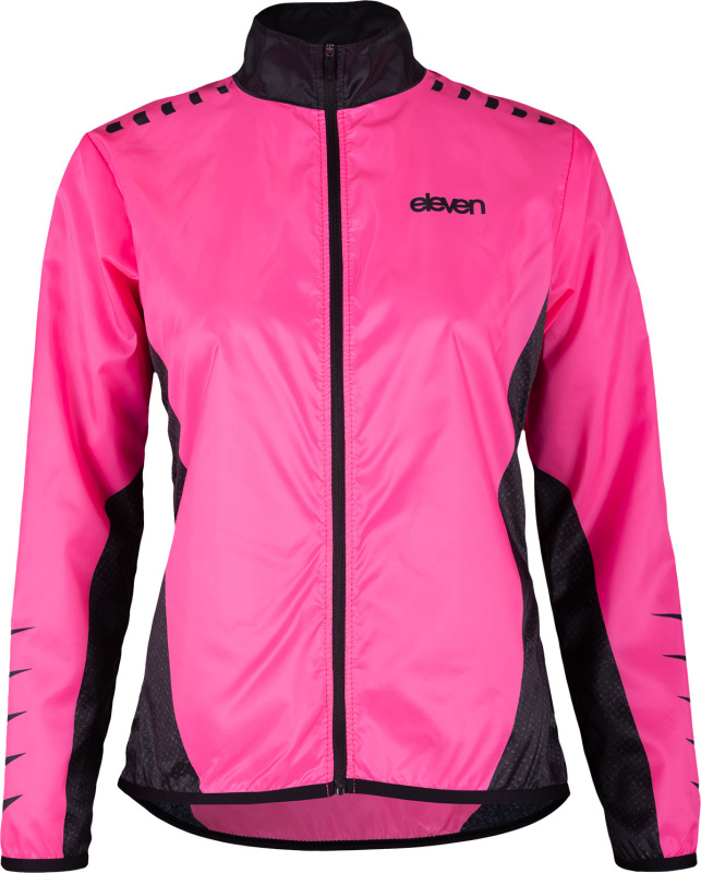 Dámská cyklistická bunda ELEVEN Ultra Light Fluo Pink Velikost: XL