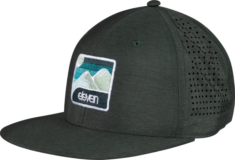 Funkční kšiltovka ELEVEN Air Olive Frame Green