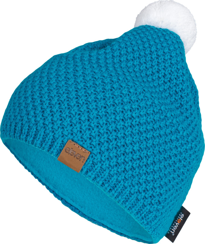Pletená čepice ELEVEN Evan White/Blue Velikost: UNI