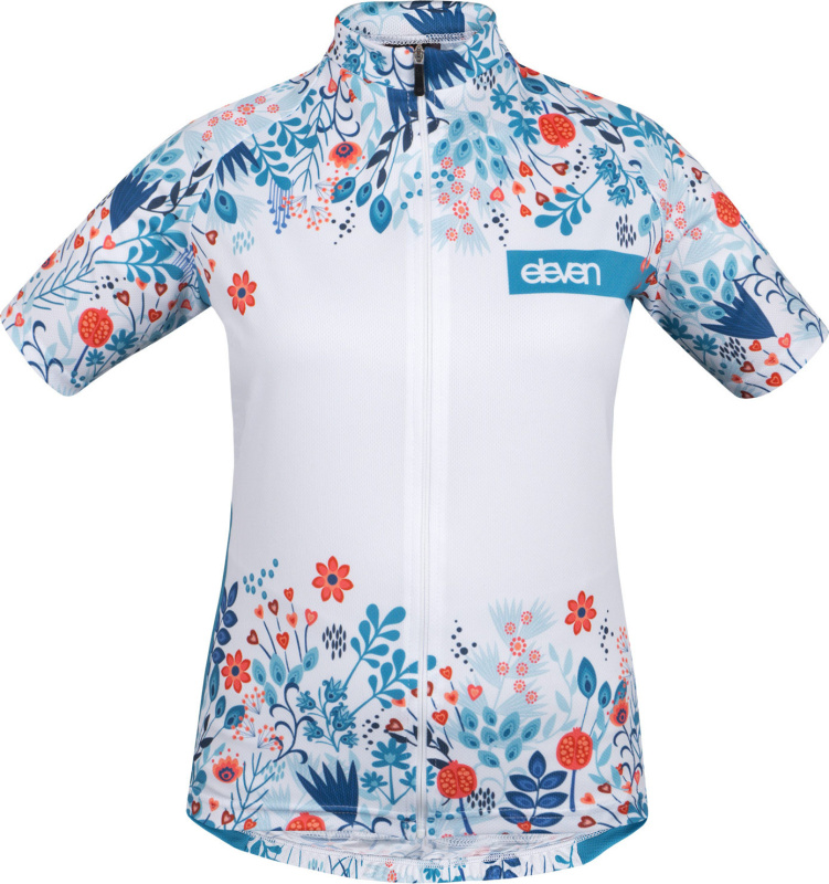 Dětský cyklistický dres ELEVEN Meadow White Velikost: 128-134