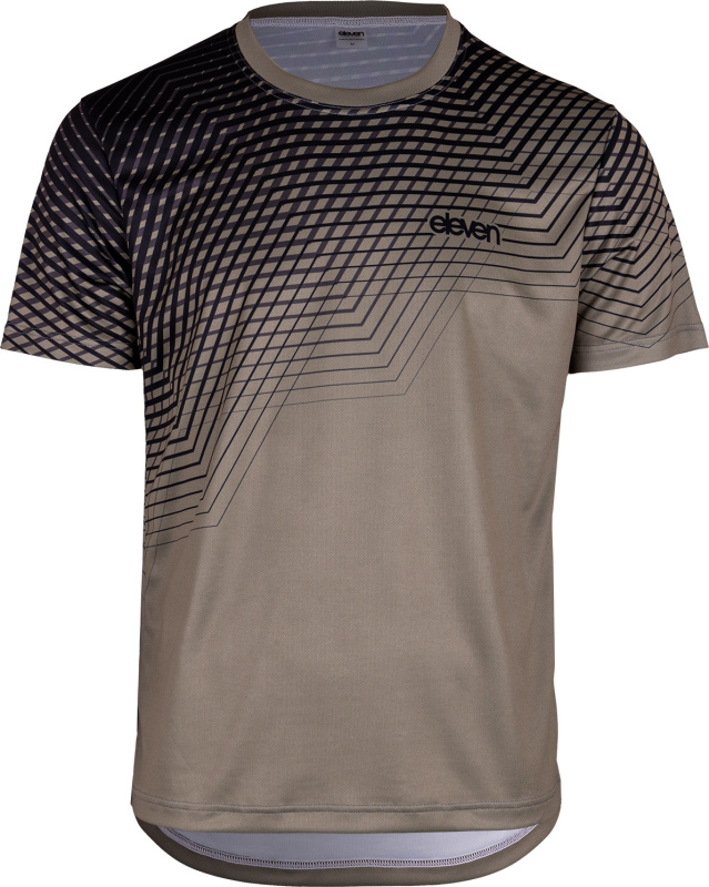 Pánské funkční triko Eleven John Vortex Umber Velikost: 4XL
