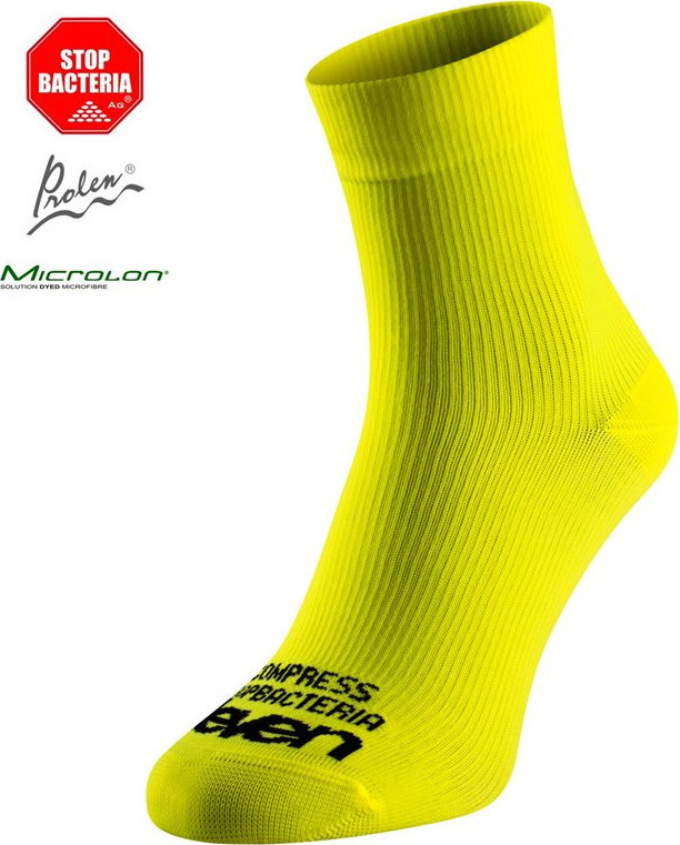 Kompresní ponožky ELEVEN Strada Giallo Velikost: S (36-39)