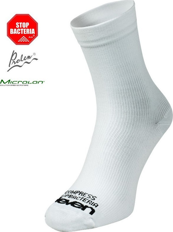 Kompresní ponožky ELEVEN Strada White Velikost: S (36-39)