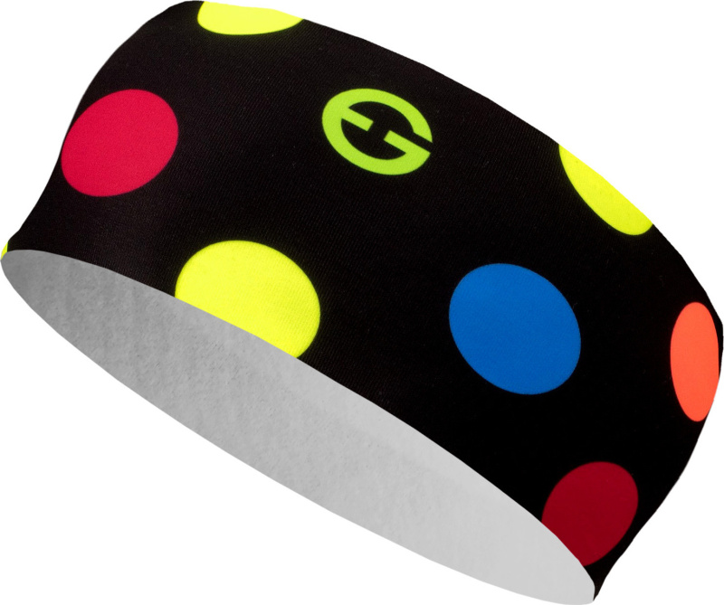 Sportovní čelenka ELEVEN Dolomiti Dots Color Black Velikost: UNI