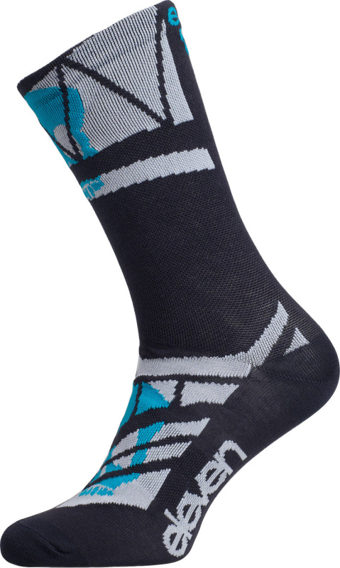 Cyklistické ponožky ELEVEN Suuri+ Skull Turquoise Velikost: M (39-41)