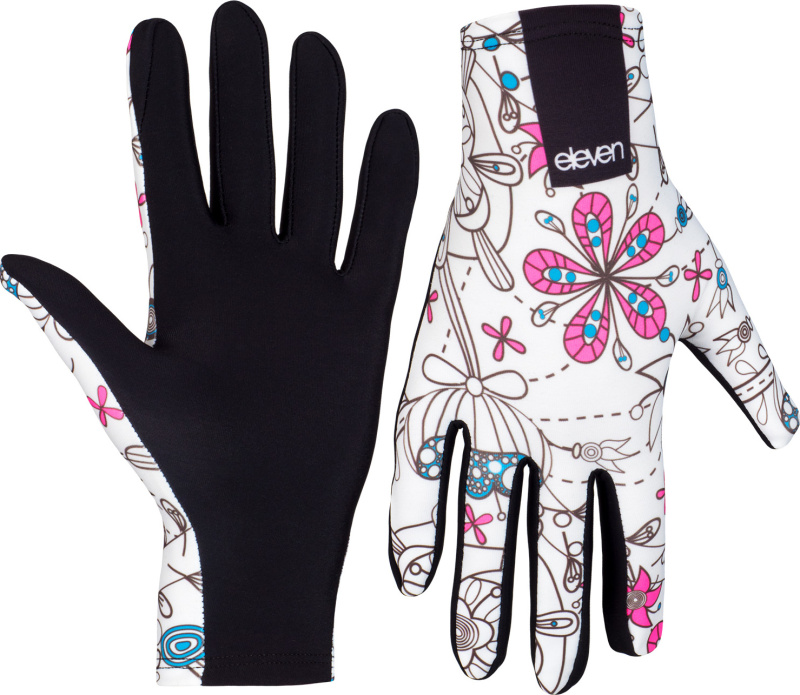 Běžecké rukavice ELEVEN Retro 29 bílé Velikost: S