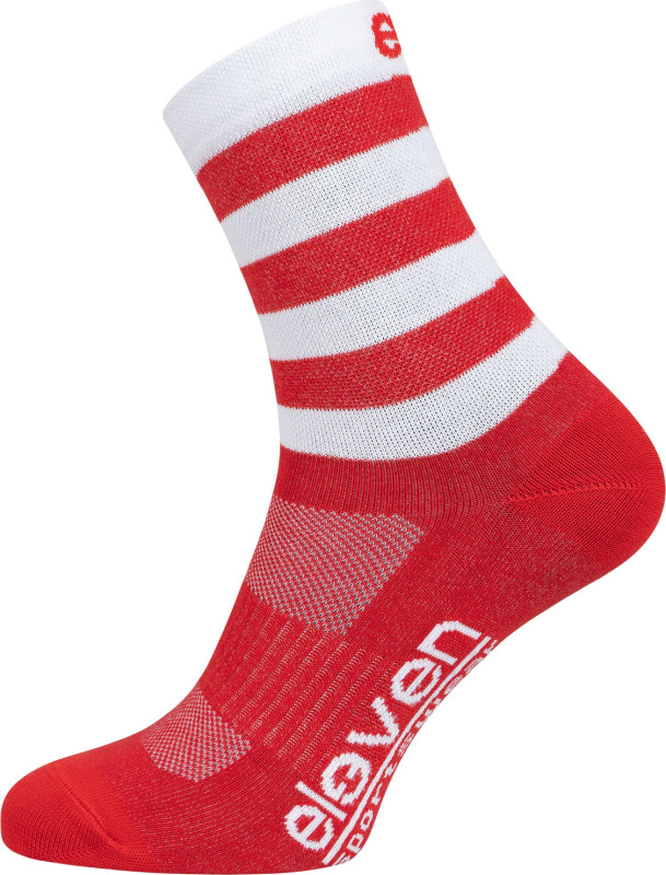 Cyklistické ponožky ELEVEN Suuri Red Velikost: L (42-44)