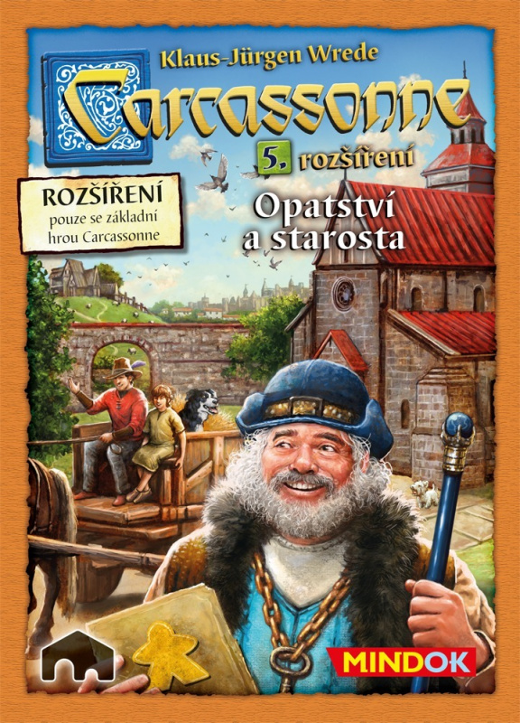 Mindok Carcassonne 2. edice Opatství a starosta