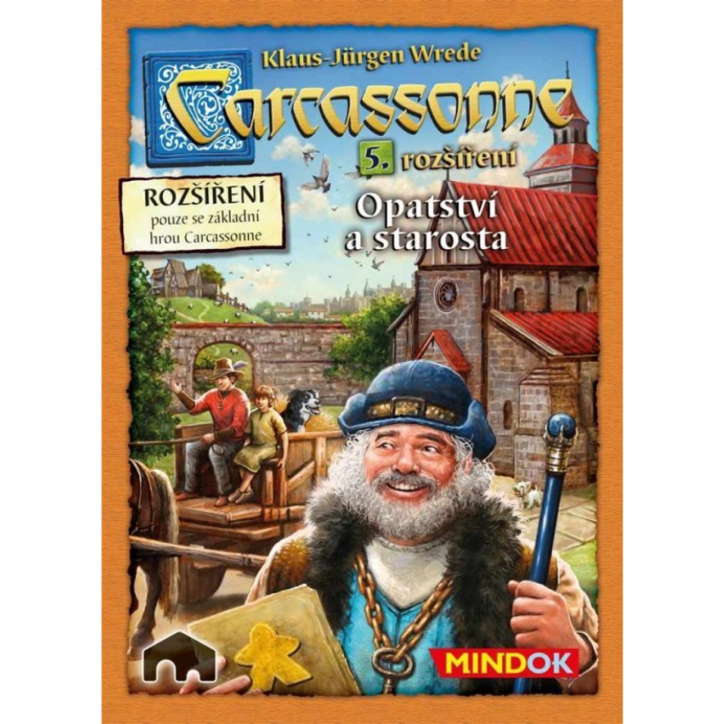 Mindok Carcassonne 2. edice Opatství a starosta
