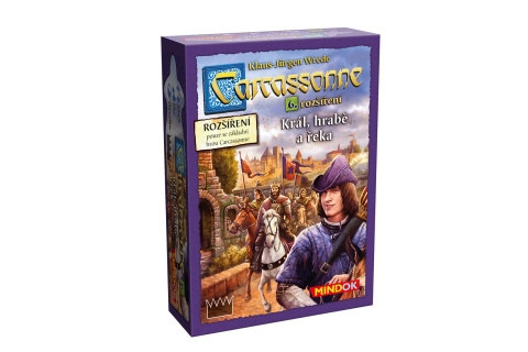 Mindok Carcassonne 2.edice Král hrabě a řeka