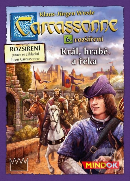Mindok Carcassonne 2.edice Král hrabě a řeka