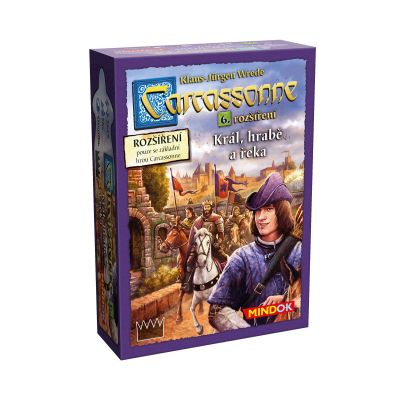 Mindok Carcassonne 2.edice Král hrabě a řeka