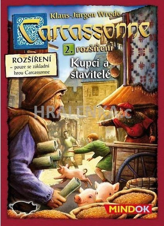 Carcassonne: Rozšíření 2: Kupci a stavitelé