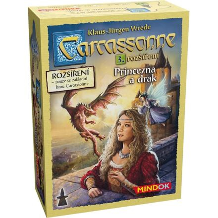 Mindok Carcassonne 2 edice Princezna a drak