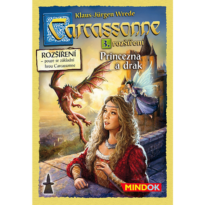 Mindok Carcassonne 2 edice Princezna a drak