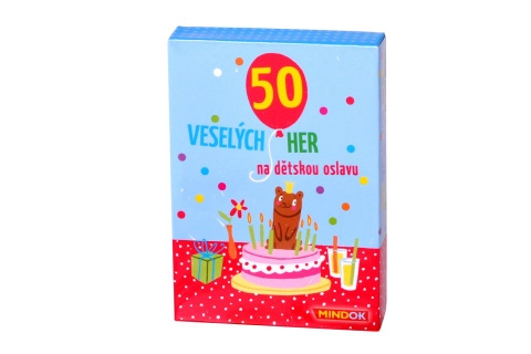 Mindok 50 veselých her na dětskou oslavu