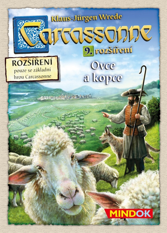 Mindok Carcassonne 2 edice Ovce a kopce