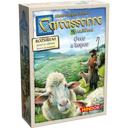 Mindok Carcassonne 2 edice Ovce a kopce