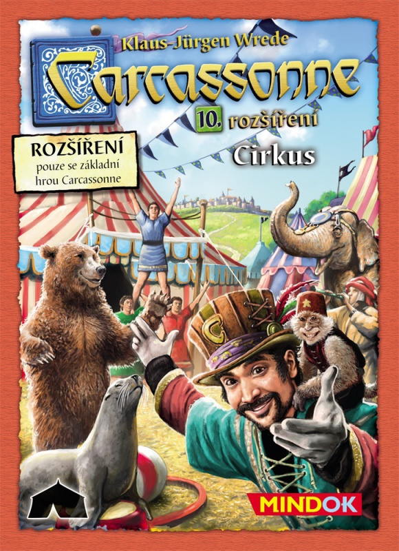 Mindok Carcassonne 2 edice Cirkus