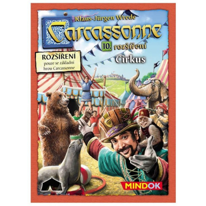Mindok Carcassonne 2 edice Cirkus