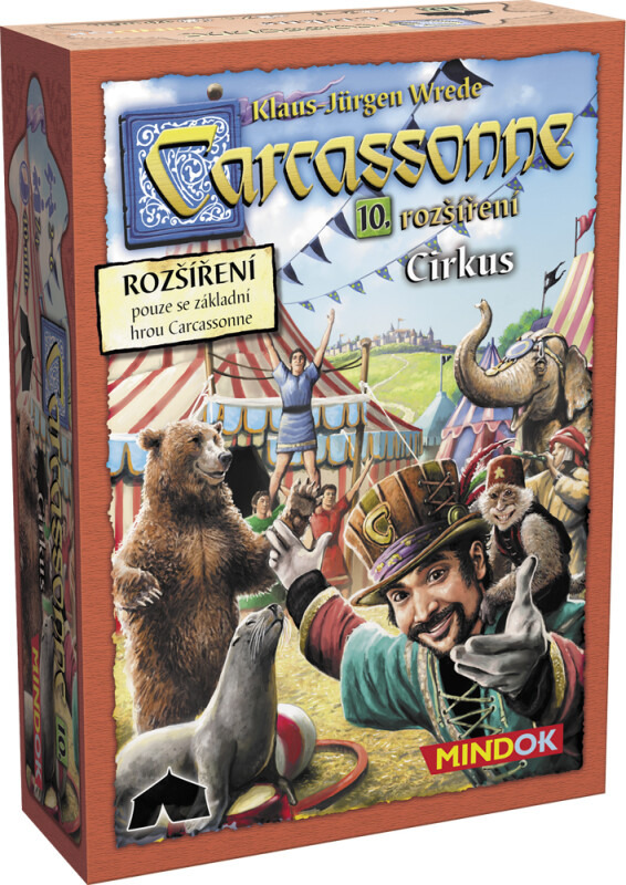 Mindok Carcassonne 2 edice Cirkus
