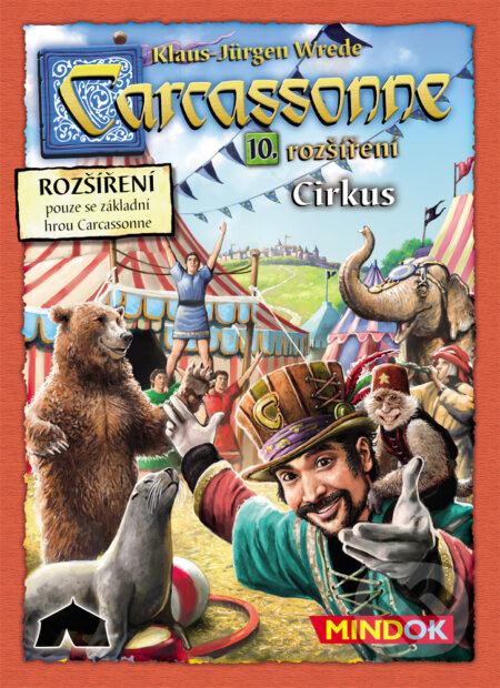 Mindok Carcassonne 2 edice Cirkus