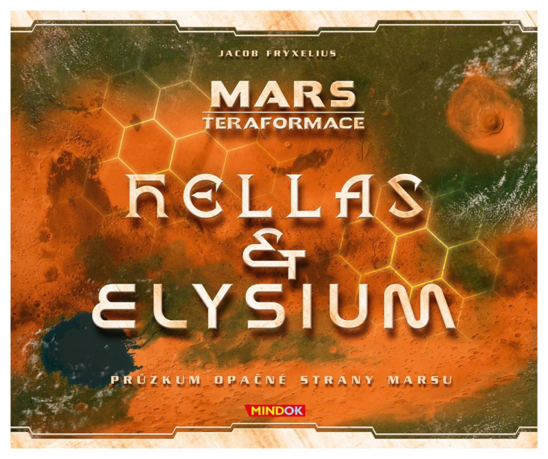 Mars: Rozšíření Hellas a Elysium