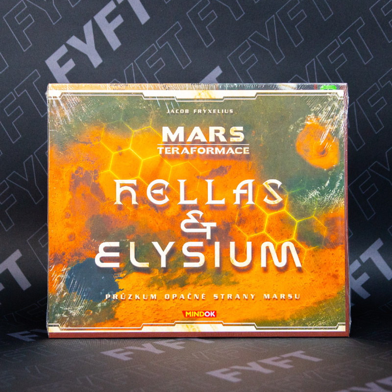Mars: Rozšíření Hellas a Elysium