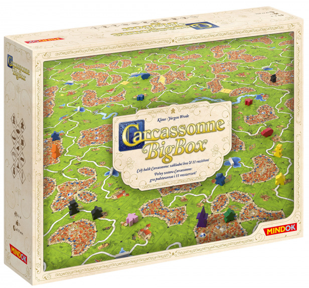 Mindok Carcassonne: Big Box
