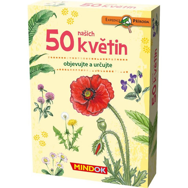 Expedice příroda: 50 květin