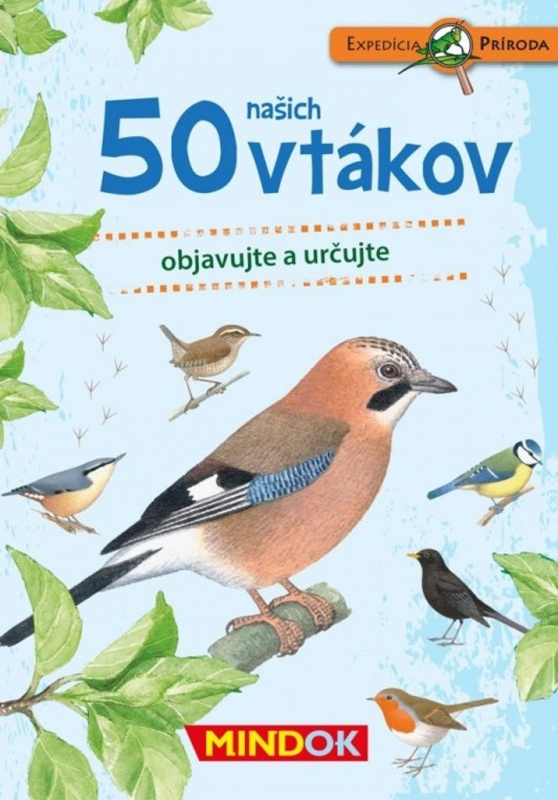 50 našich vtákov - hra z kategorie Vzdělávací hry