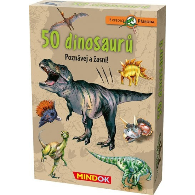 MINDOK Expedice příroda: 50 dinosaurů