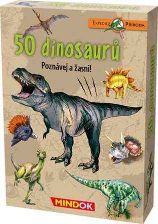 MINDOK Expedice příroda: 50 dinosaurů