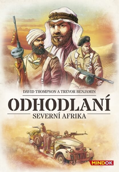 Odhodlaní: Severní Afrika - Benjamin Trevor, David Thompson - hra z kategorie Vzdělávací hry