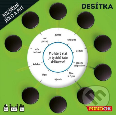 Desítka: rozšíření jídlo a pití